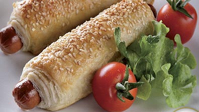 חדש מזוגלובק: נקניקייה עסיסית מן הצומח עטופה בבצק עלים