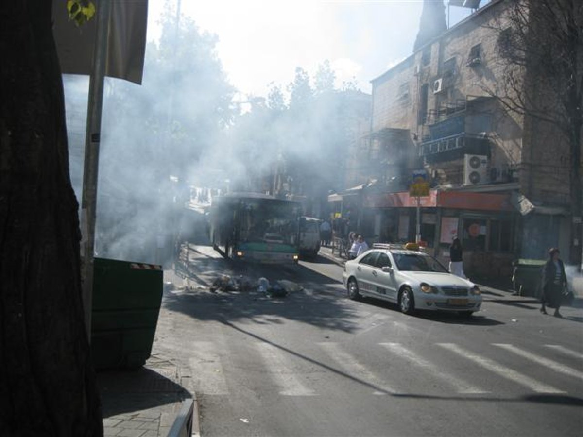 תיעוד: כיכר השבת שוב בוערת