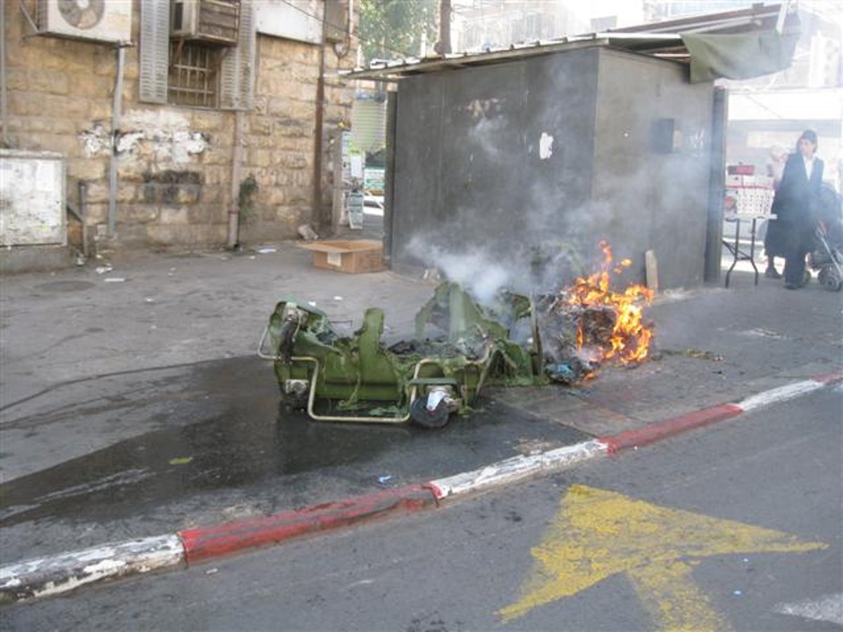 תיעוד: כיכר השבת שוב בוערת