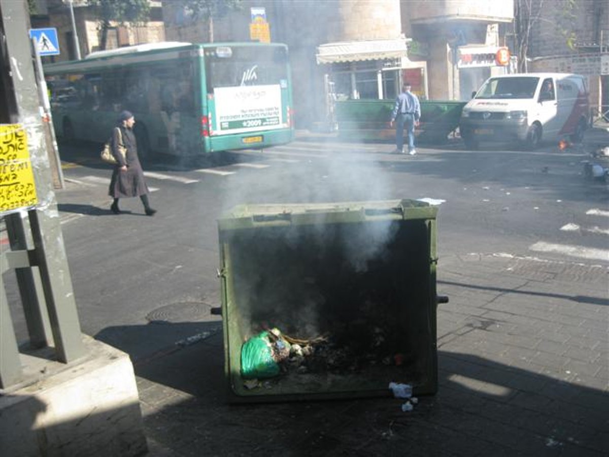 תיעוד: כיכר השבת שוב בוערת