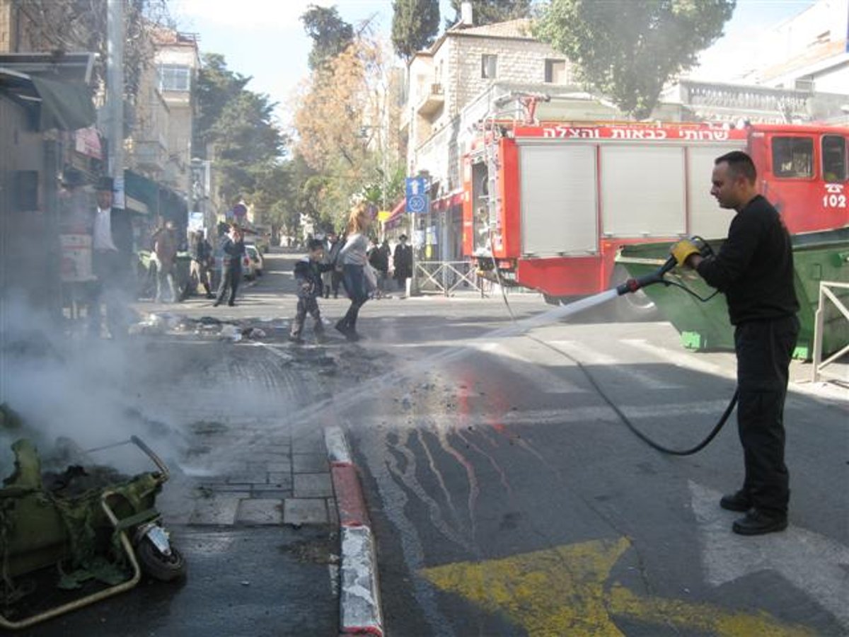 תיעוד: כיכר השבת שוב בוערת