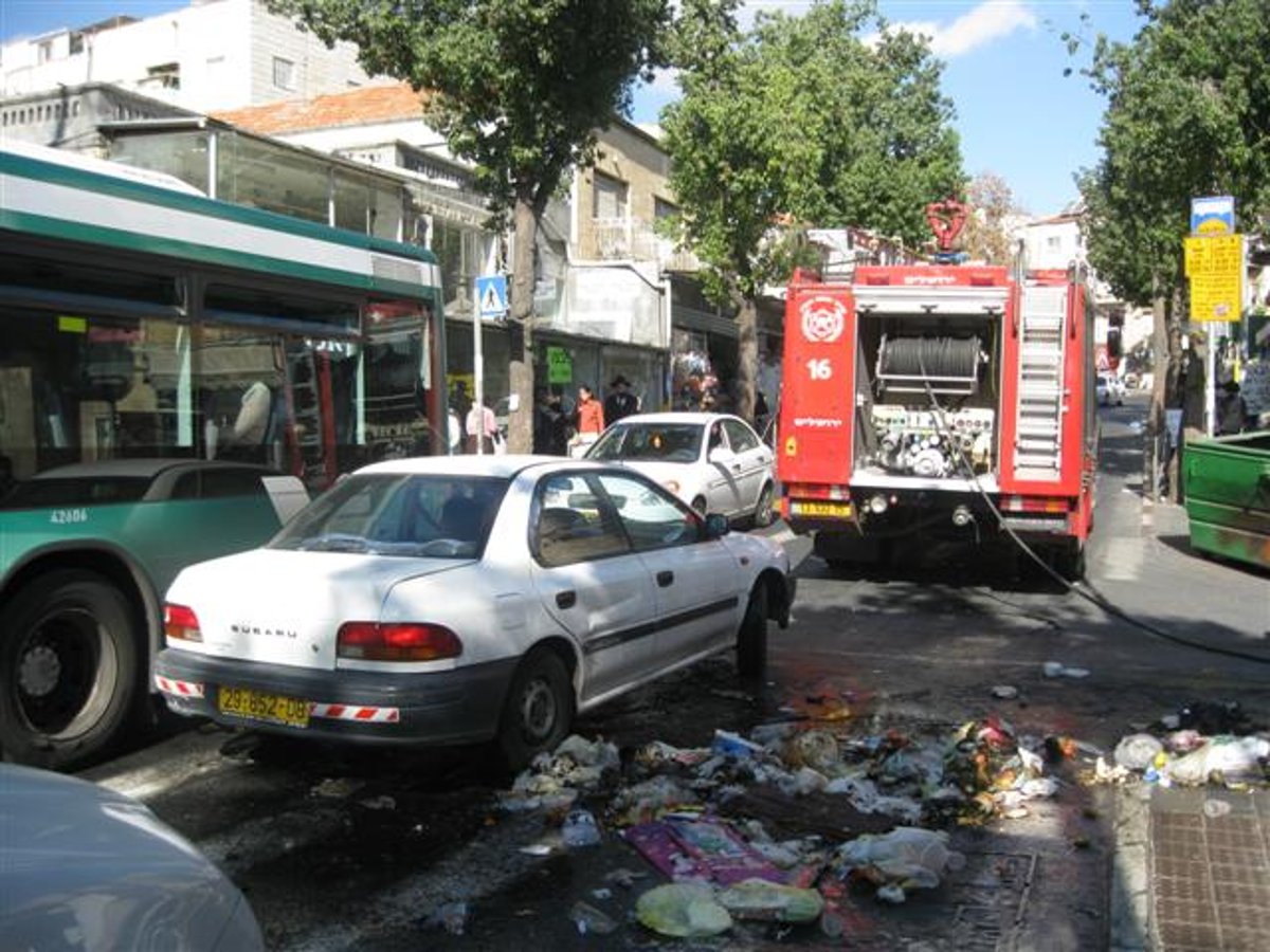 תיעוד: כיכר השבת שוב בוערת