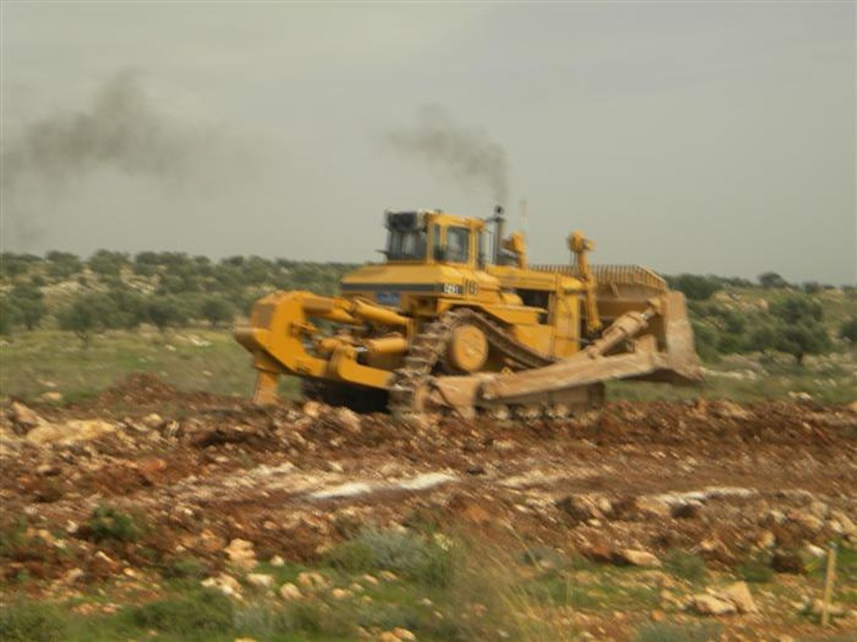 החלום נגנז: החלו העבודות למיקום הגדר מול מודיעין ע´