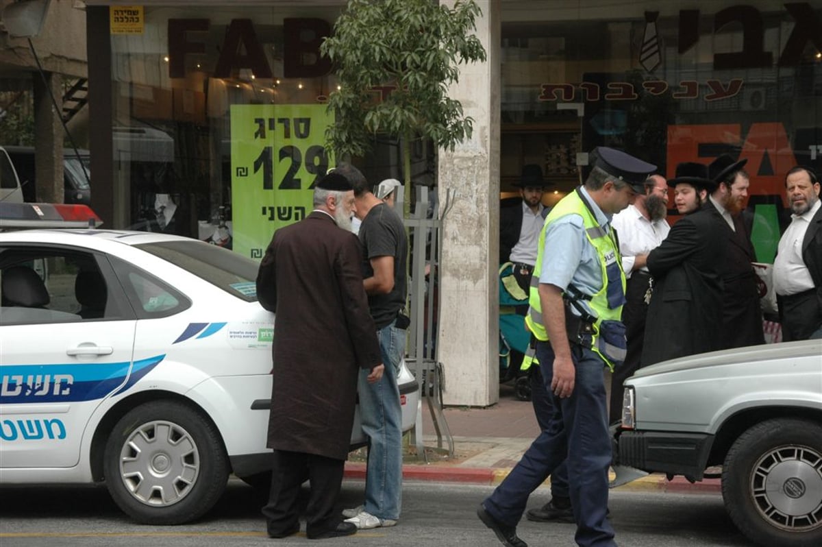 זאת לא מתיחה: משטרת התנועה עצרה את סגן שר התחבורה לשעבר ר´ שמואל הלפרט