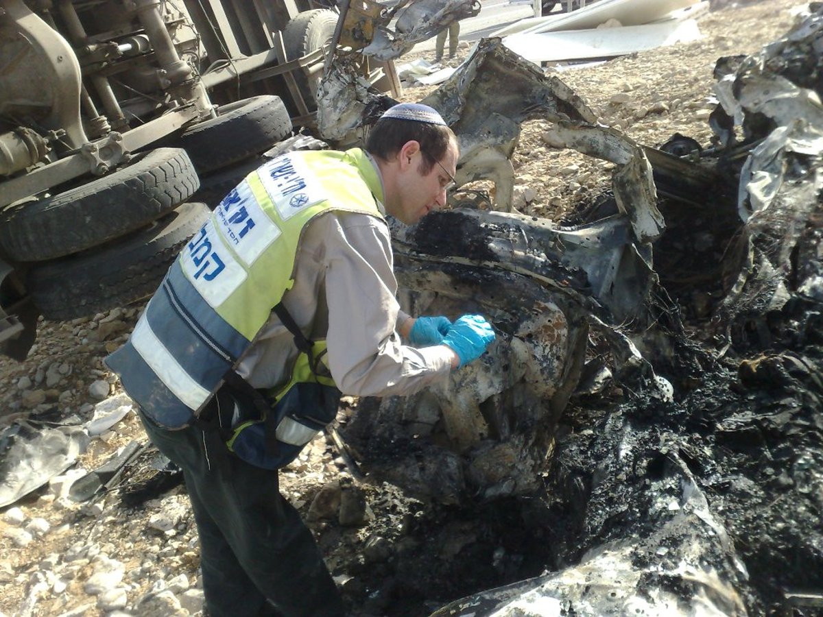 מתנדבי זק"א בזירת האסון: "מראות שלא נשכח לעולם"