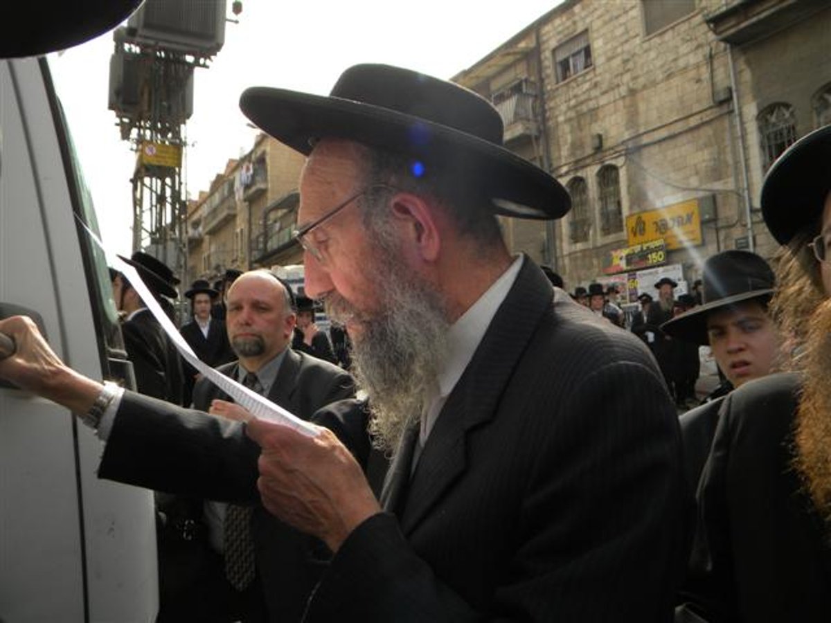 צפו בתיעוד מיוחד: הגאב"ד ברך, הראב"ד הטיל קללה