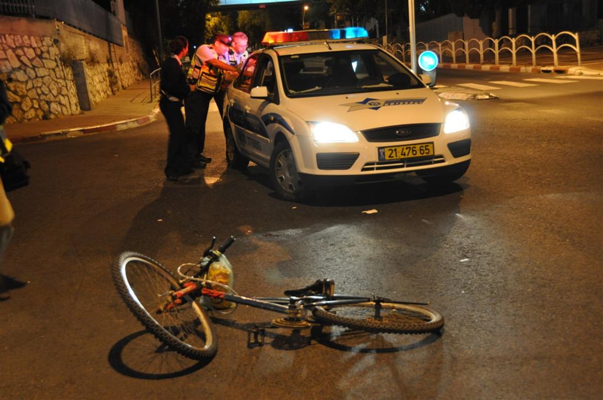 תמונות: נכד הגר"נ קוק נפצע אמש קשה בתאונה ברמת-גן