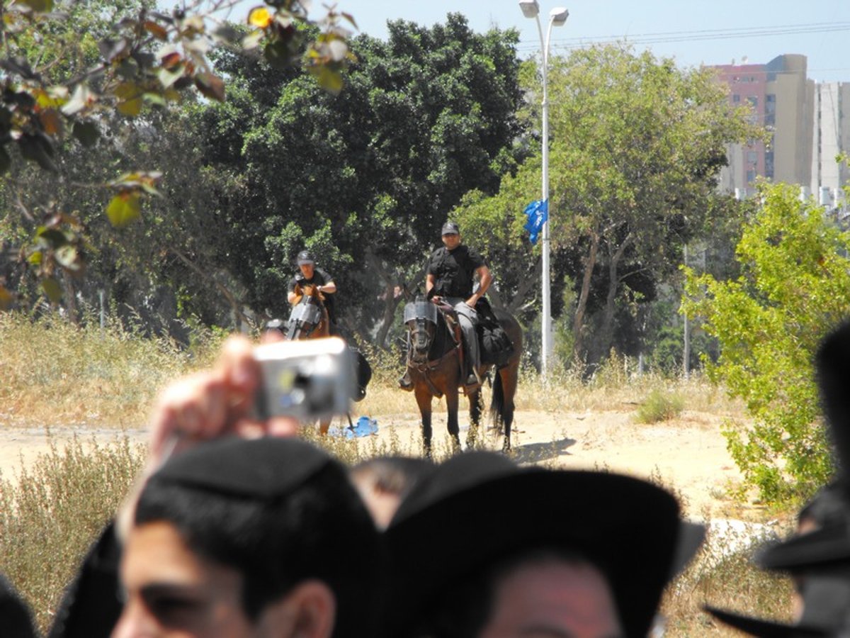 עימותים קשים בין אברכים לפקחים של ההוצאה לפועל