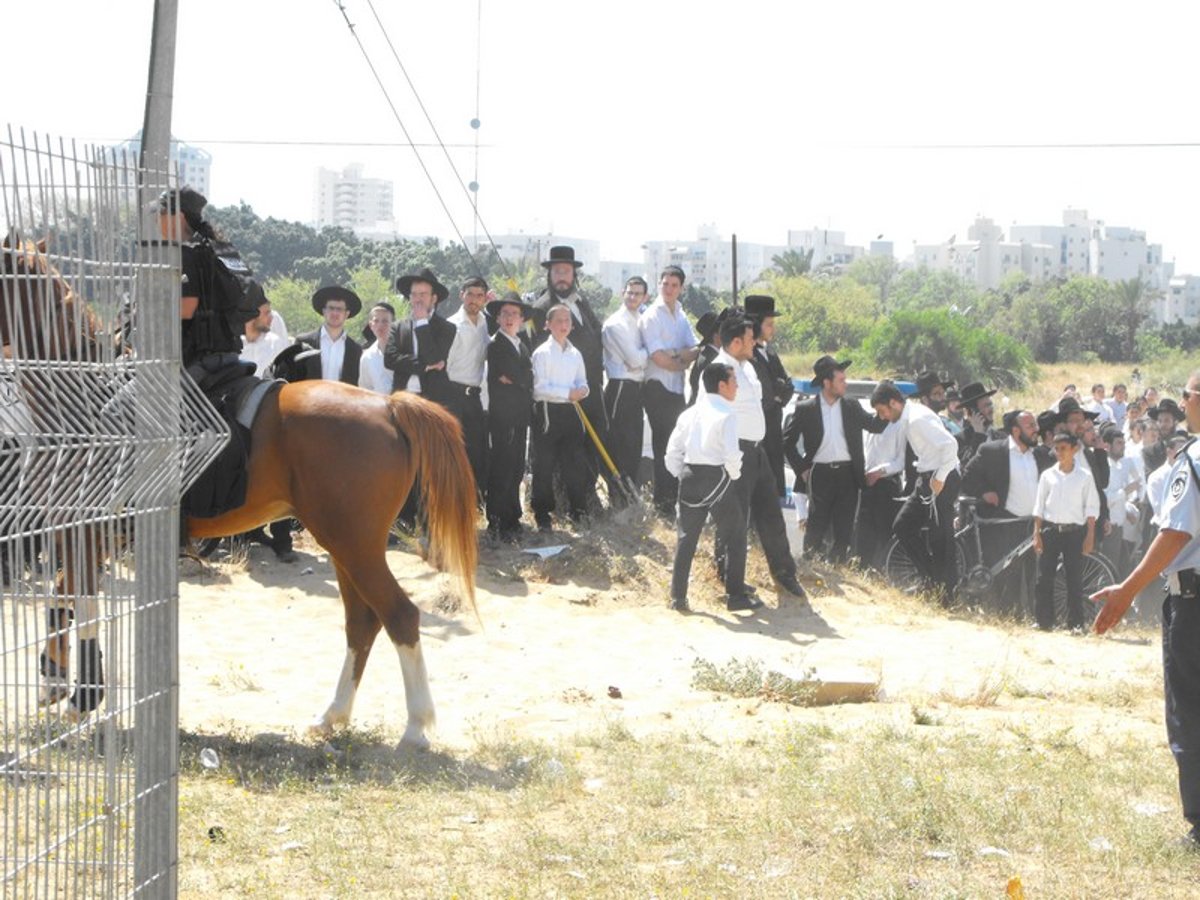 עימותים קשים בין אברכים לפקחים של ההוצאה לפועל