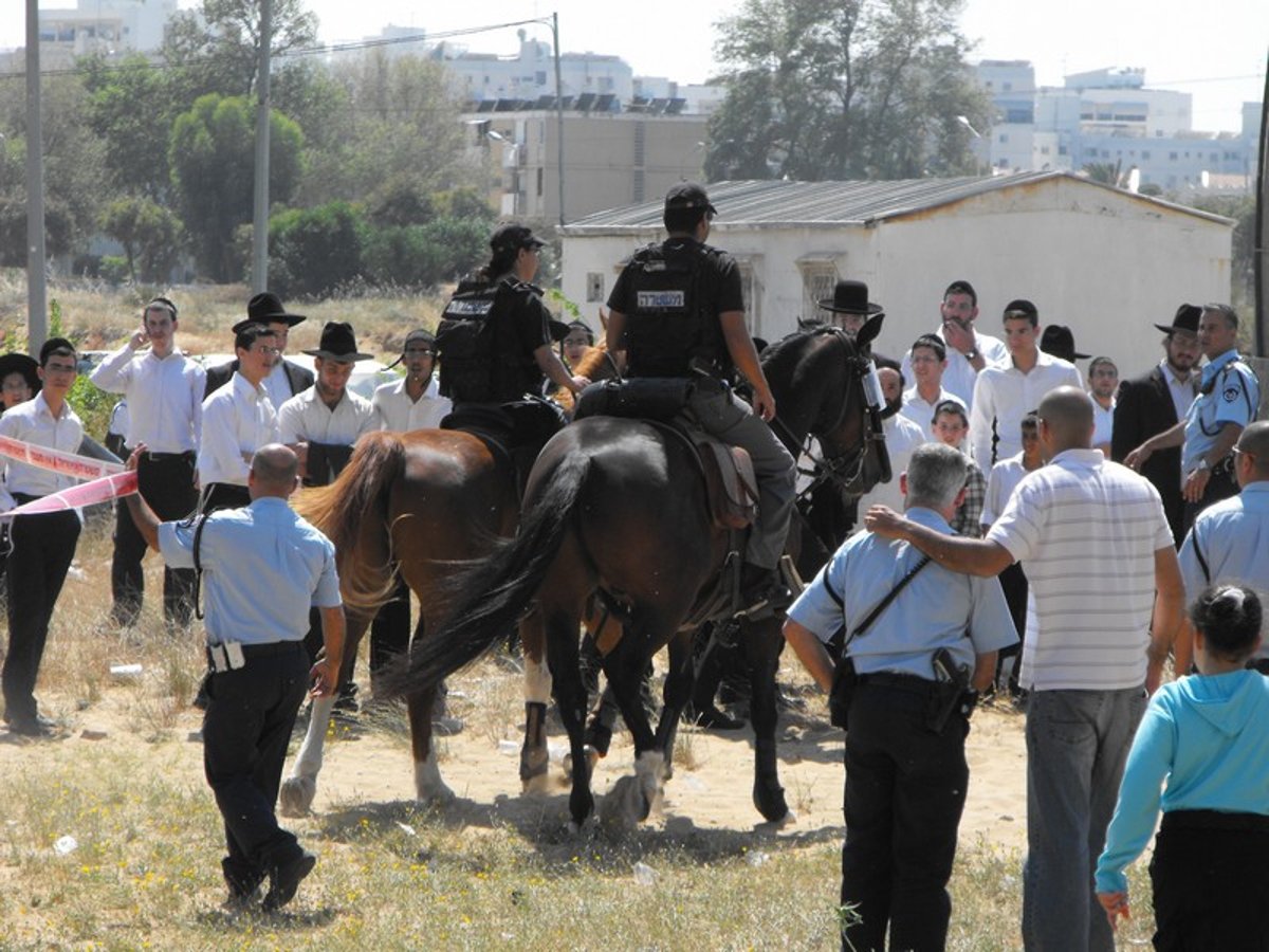 עימותים קשים בין אברכים לפקחים של ההוצאה לפועל