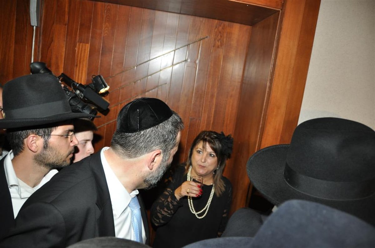 שמחת דרעי: כולם היו שם. תיעוד ענק