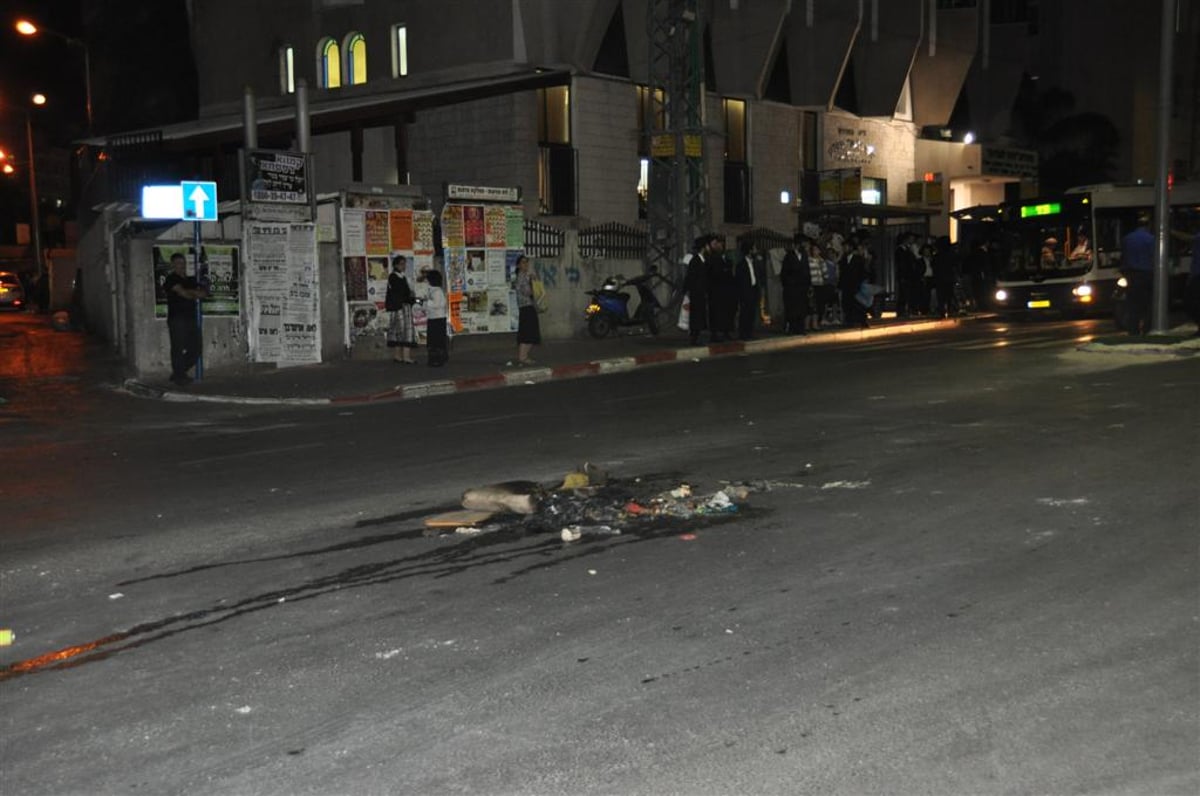 תסתכלו עליהם: "הקנאים" שנעצרו הלילה בבני-ברק