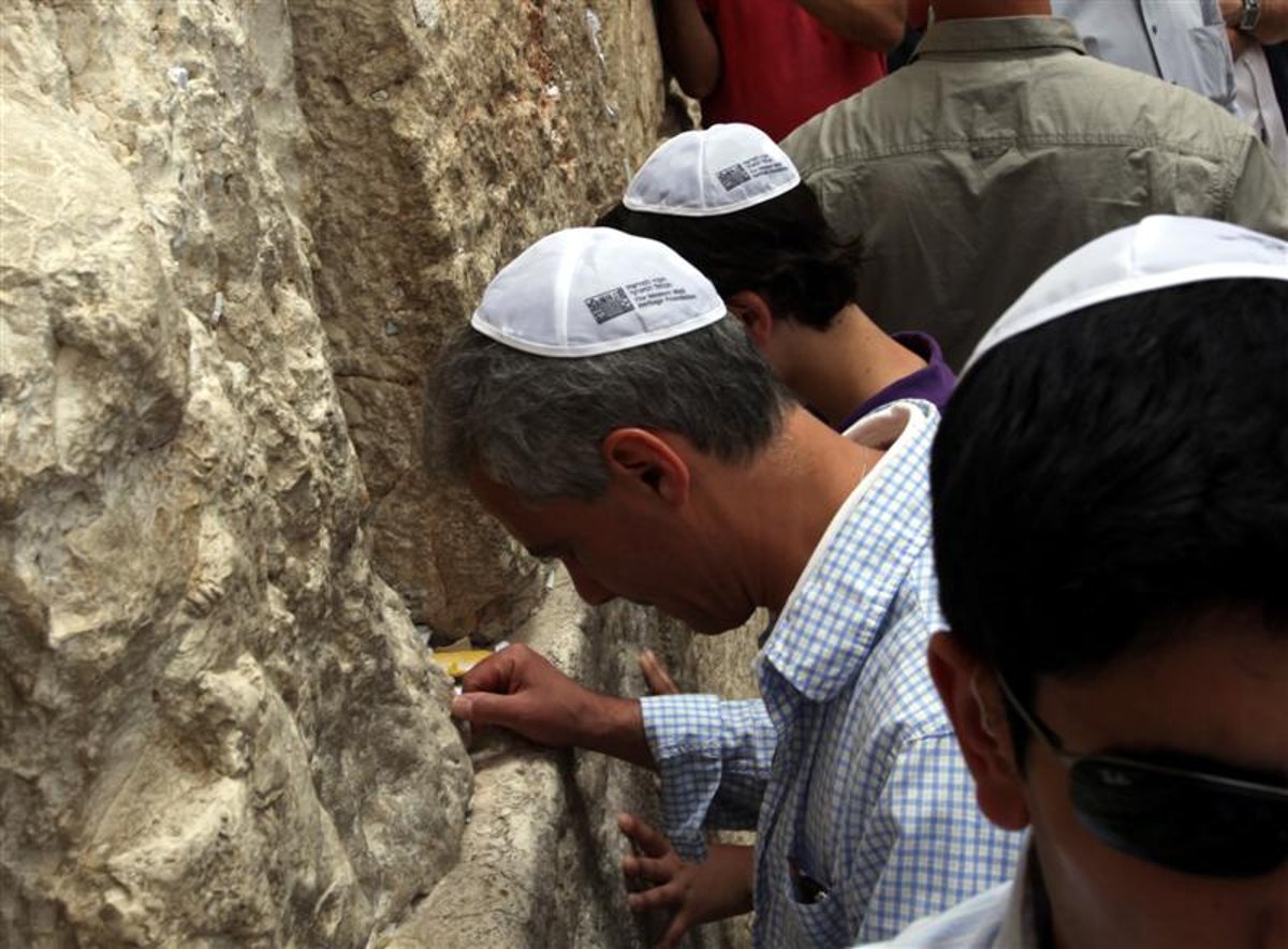 התרגיל המשטרתי: כך בא רם עמנואל לכותל המערבי