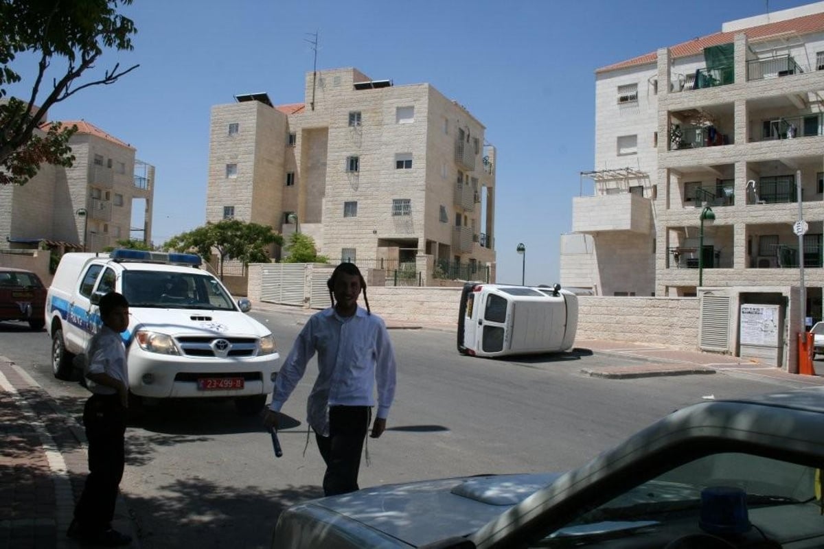 רמת בית שמש: אלמונים הפכו רכב של חב´ "אלקטרה"