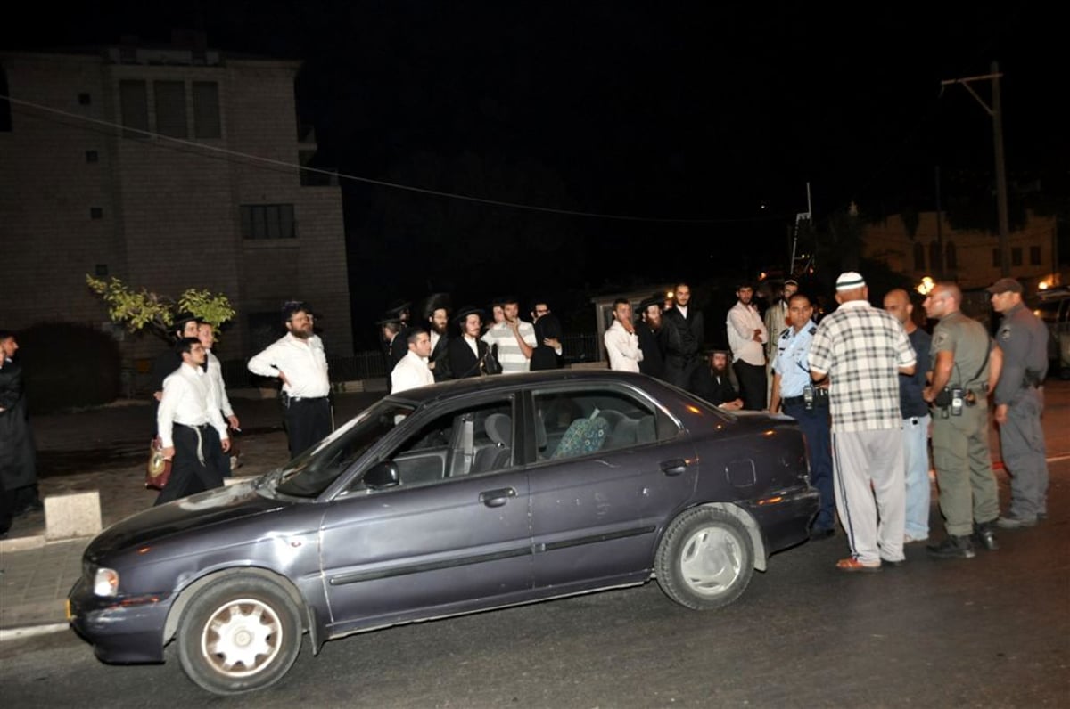 תיעוד: הערבי התומך נקנס, החרדים שילמו