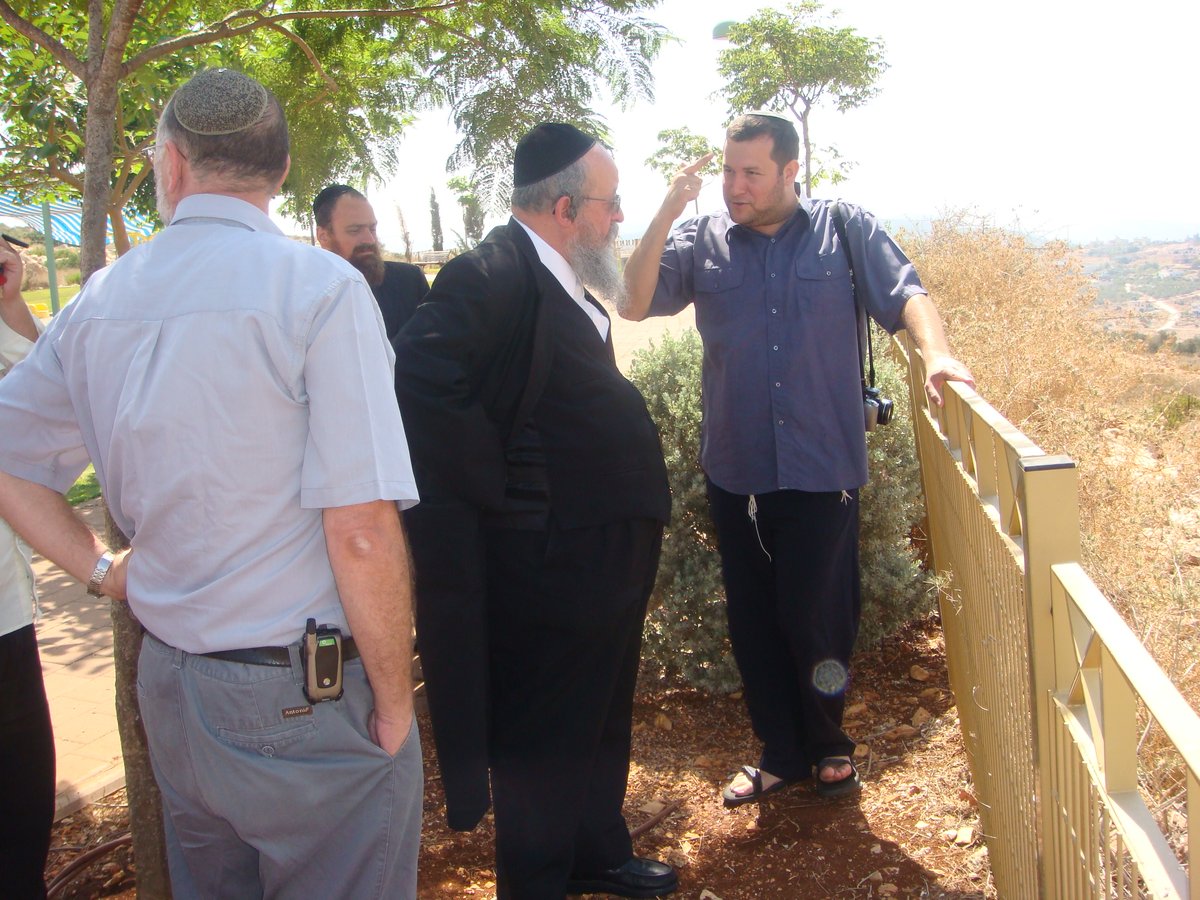 מוזס יוצא מהמקפיא: הסיור של יו"ר יהדות התורה בשומרון