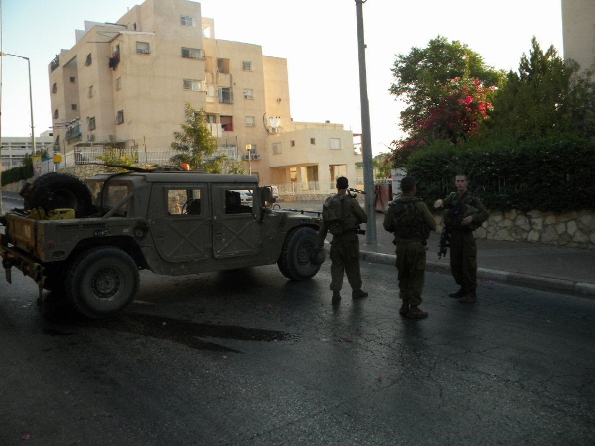 תמונות: חפץ חשוד השבית את מודיעין עלית