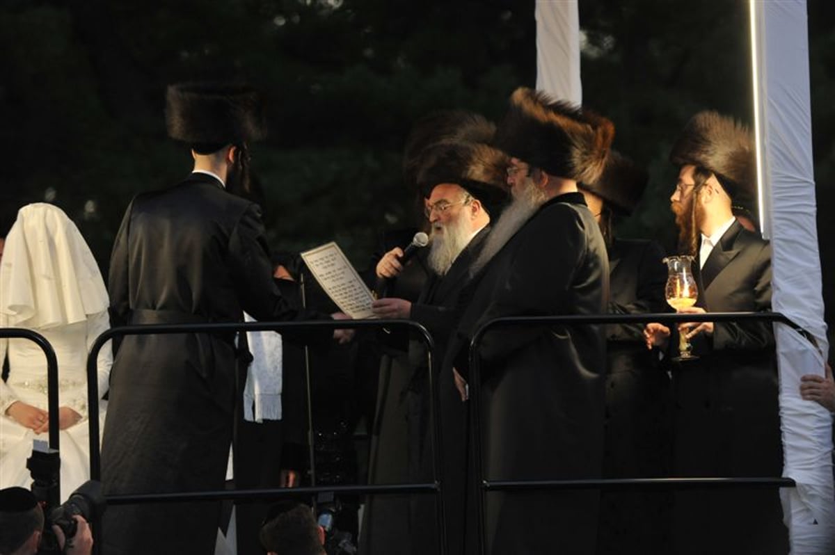 גלריית ענק: חתונת בן האדמו"ר מניקלשבורג