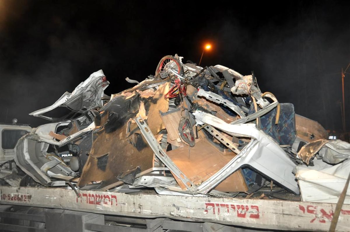 לראות ולבכות: מרגע הפינוי ועד לקדיש המצמרר בזירה