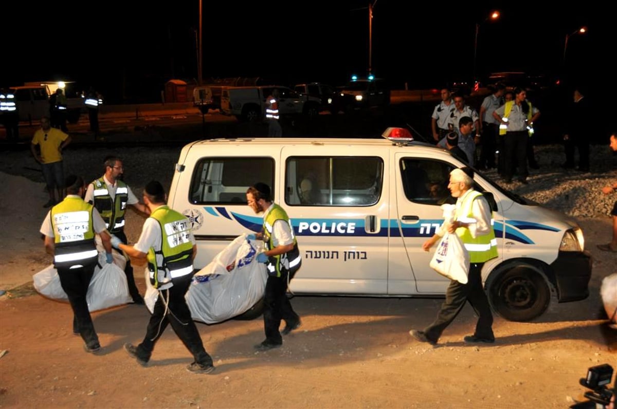 לראות ולבכות: מרגע הפינוי ועד לקדיש המצמרר בזירה