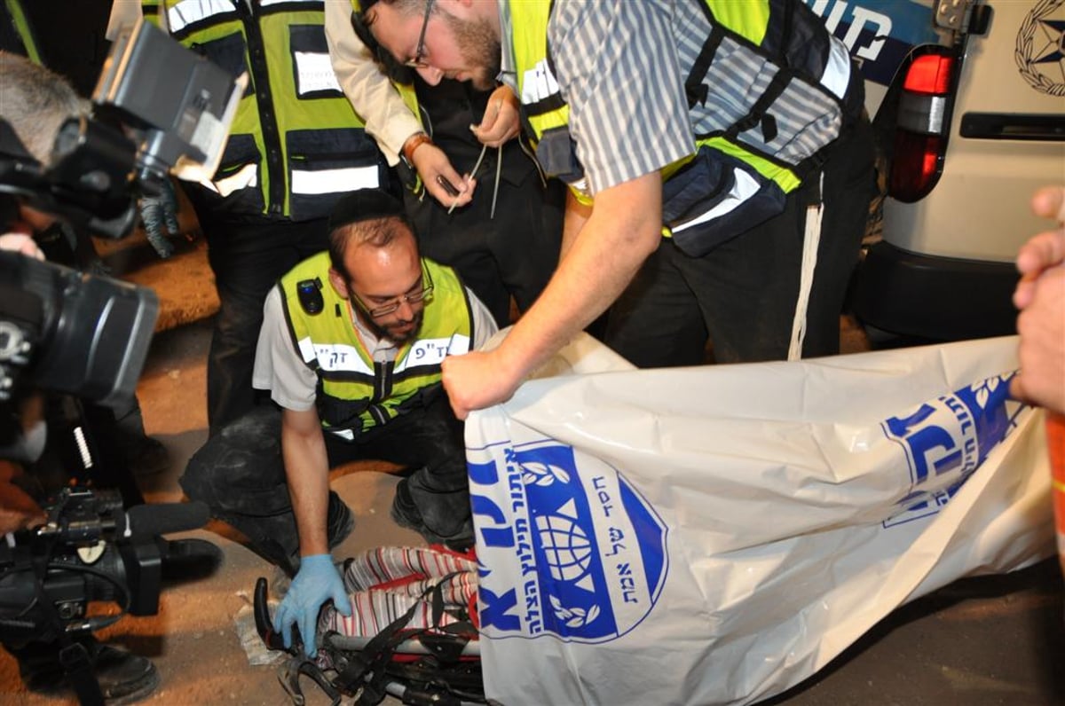 לראות ולבכות: מרגע הפינוי ועד לקדיש המצמרר בזירה