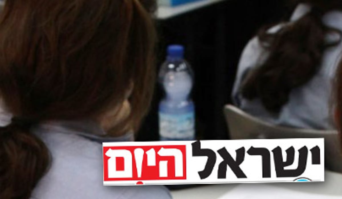 אילוסטרציה. למטה: לוגו ישראל היום (: פלאש 90)