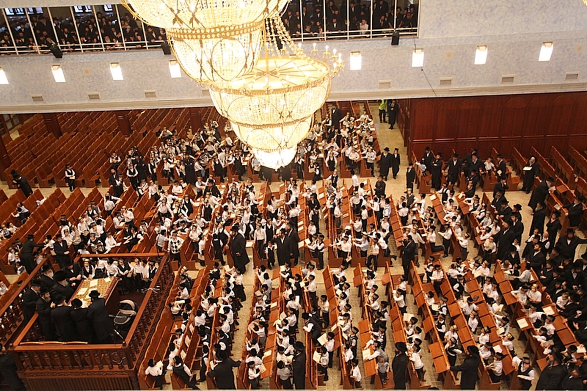 תיעוד מרהיב: מעמד ק"ש לנכד האדמו"ר מבעלזא