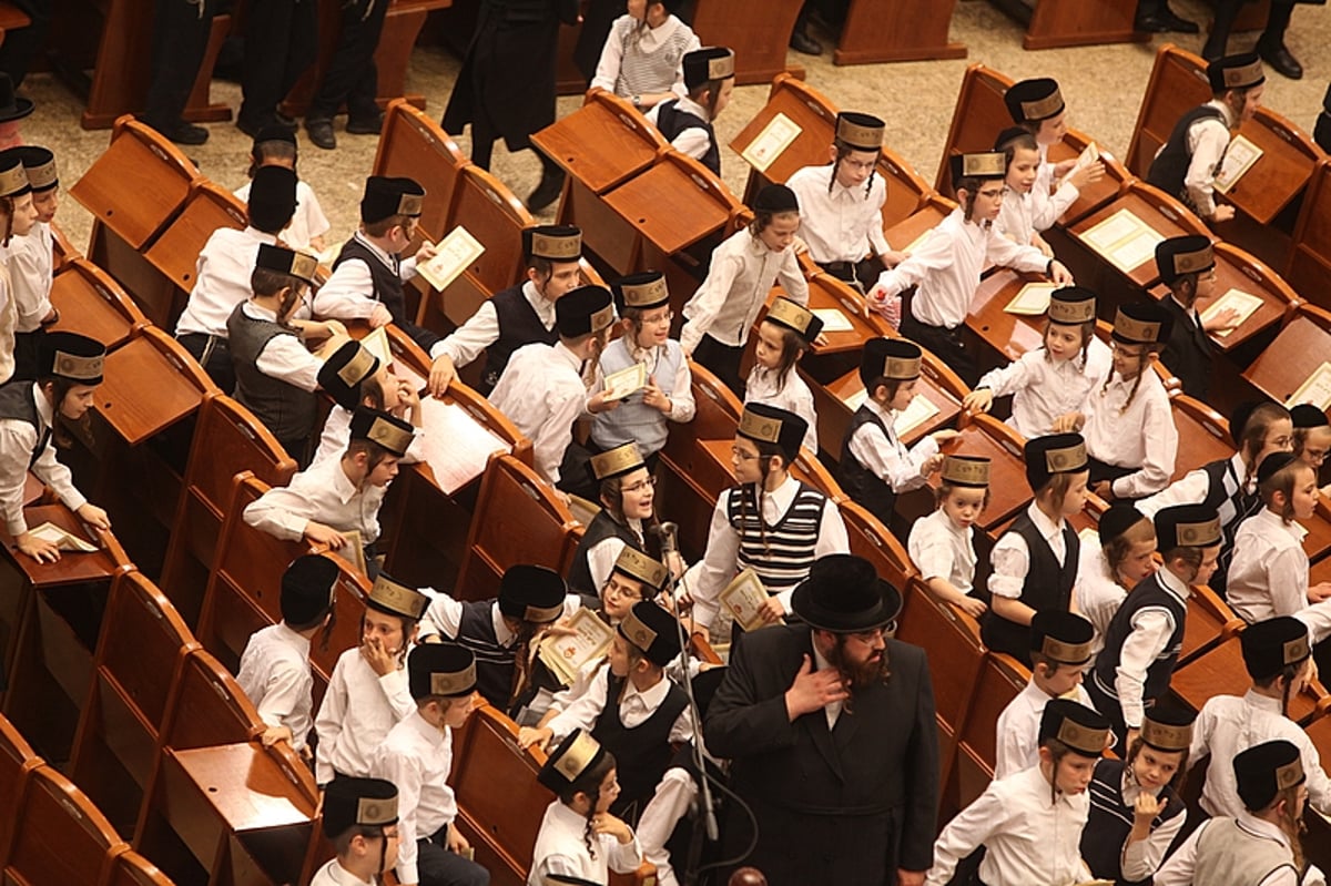 תיעוד מרהיב: מעמד ק"ש לנכד האדמו"ר מבעלזא