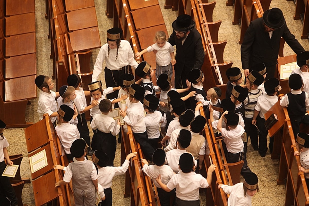 תיעוד מרהיב: מעמד ק"ש לנכד האדמו"ר מבעלזא