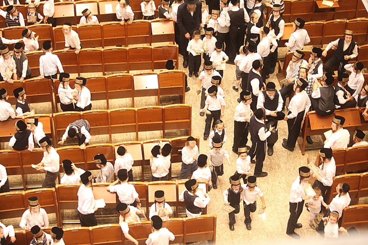 תיעוד מרהיב: מעמד ק"ש לנכד האדמו"ר מבעלזא