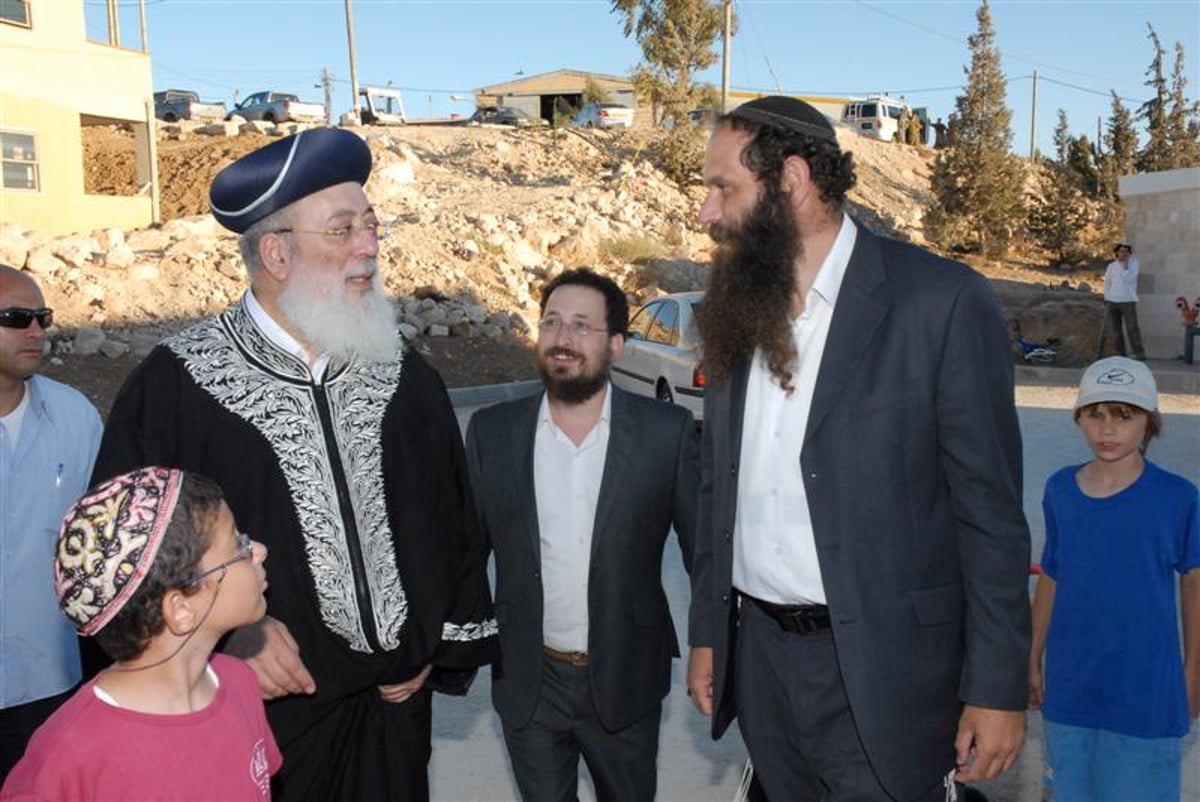 הרב עמאר: "להרחיב הקדושה בכל מרחבי ארצנו"