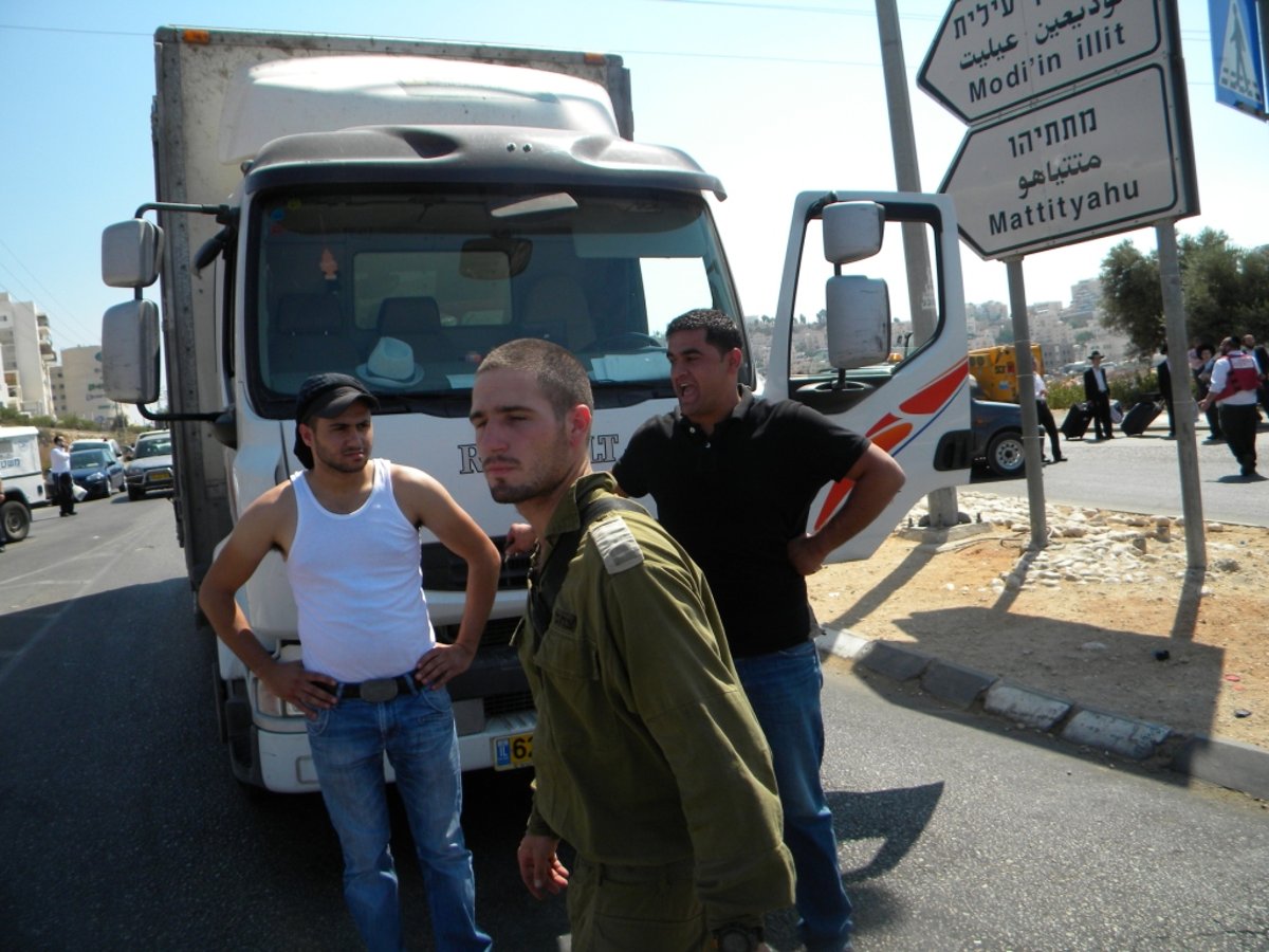 וידאו, תמונות: דליפת סולר השביתה את מודיעין-עלית