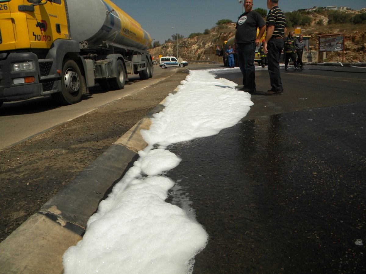 וידאו, תמונות: דליפת סולר השביתה את מודיעין-עלית