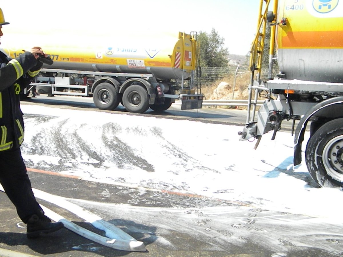 וידאו, תמונות: דליפת סולר השביתה את מודיעין-עלית