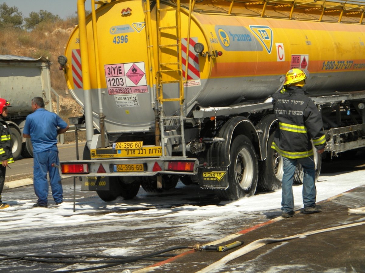 וידאו, תמונות: דליפת סולר השביתה את מודיעין-עלית