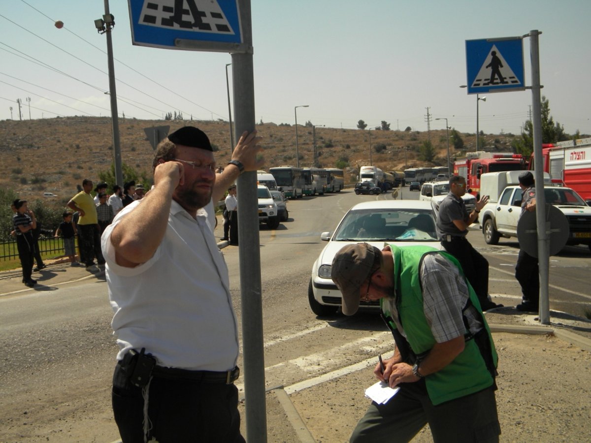 וידאו, תמונות: דליפת סולר השביתה את מודיעין-עלית