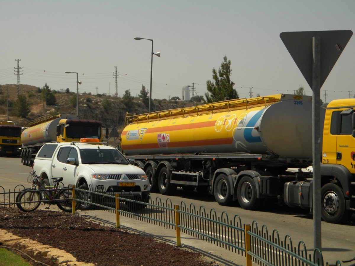 וידאו, תמונות: דליפת סולר השביתה את מודיעין-עלית