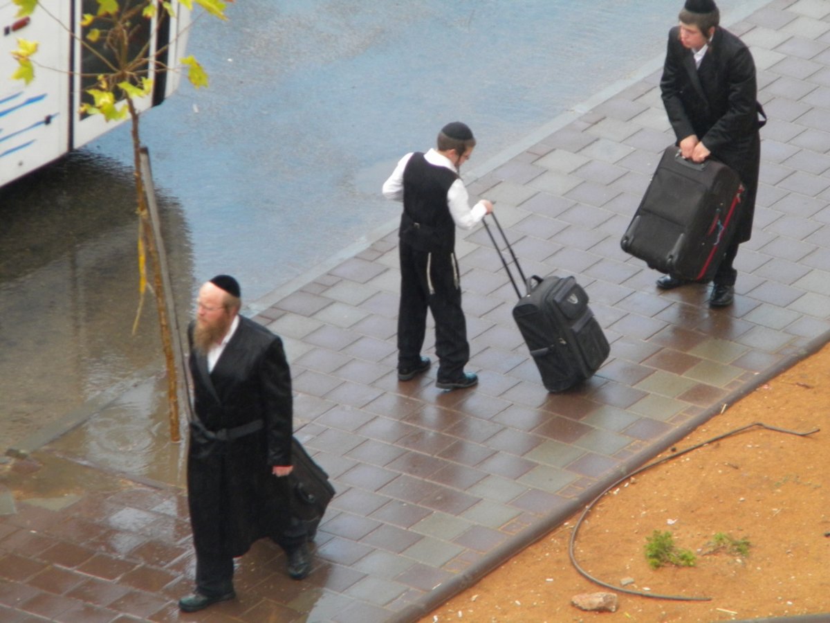 צפו בתמונות רטובות: גשם ראשון השנה