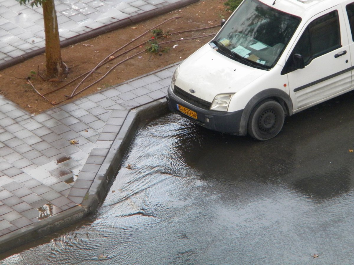 צפו בתמונות רטובות: גשם ראשון השנה