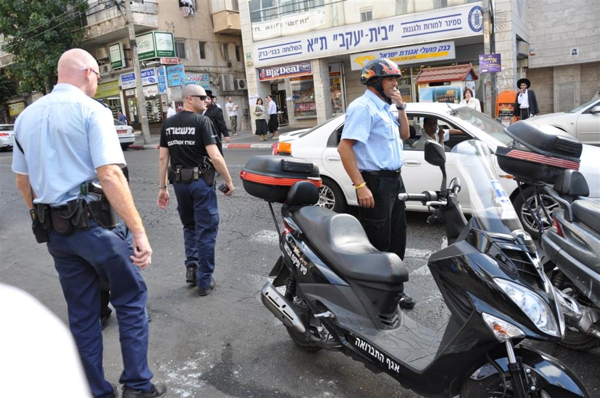 צפו בתיעוד: סטודנטים ניסו לחולל פרובוקציה בבני-ברק