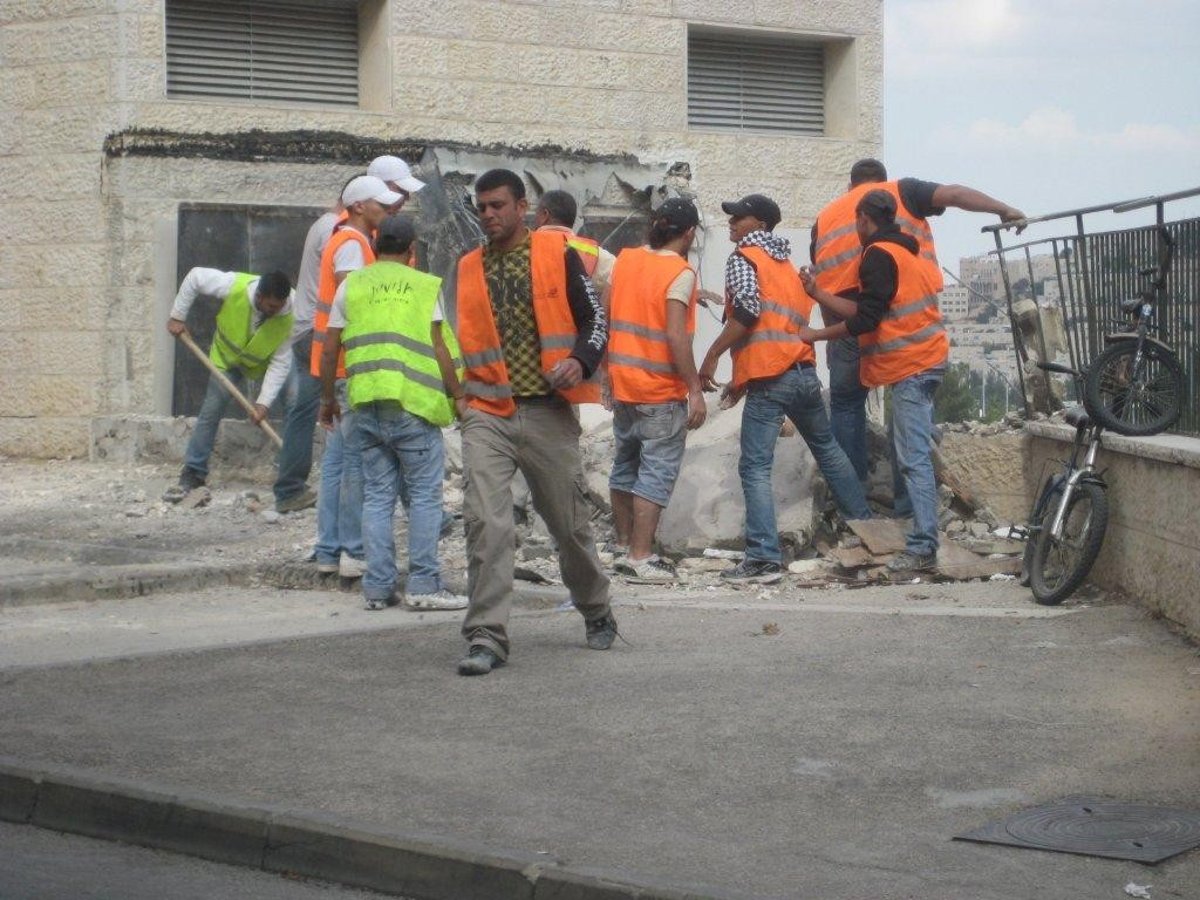 עיריית ירושלים הרסה 4 בתים של חרדים