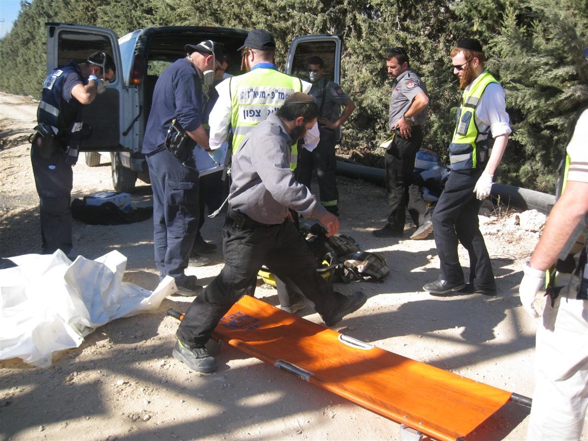 מתנדב חרדי בזירת האסון: "מראה מזעזע, לא אשכח"