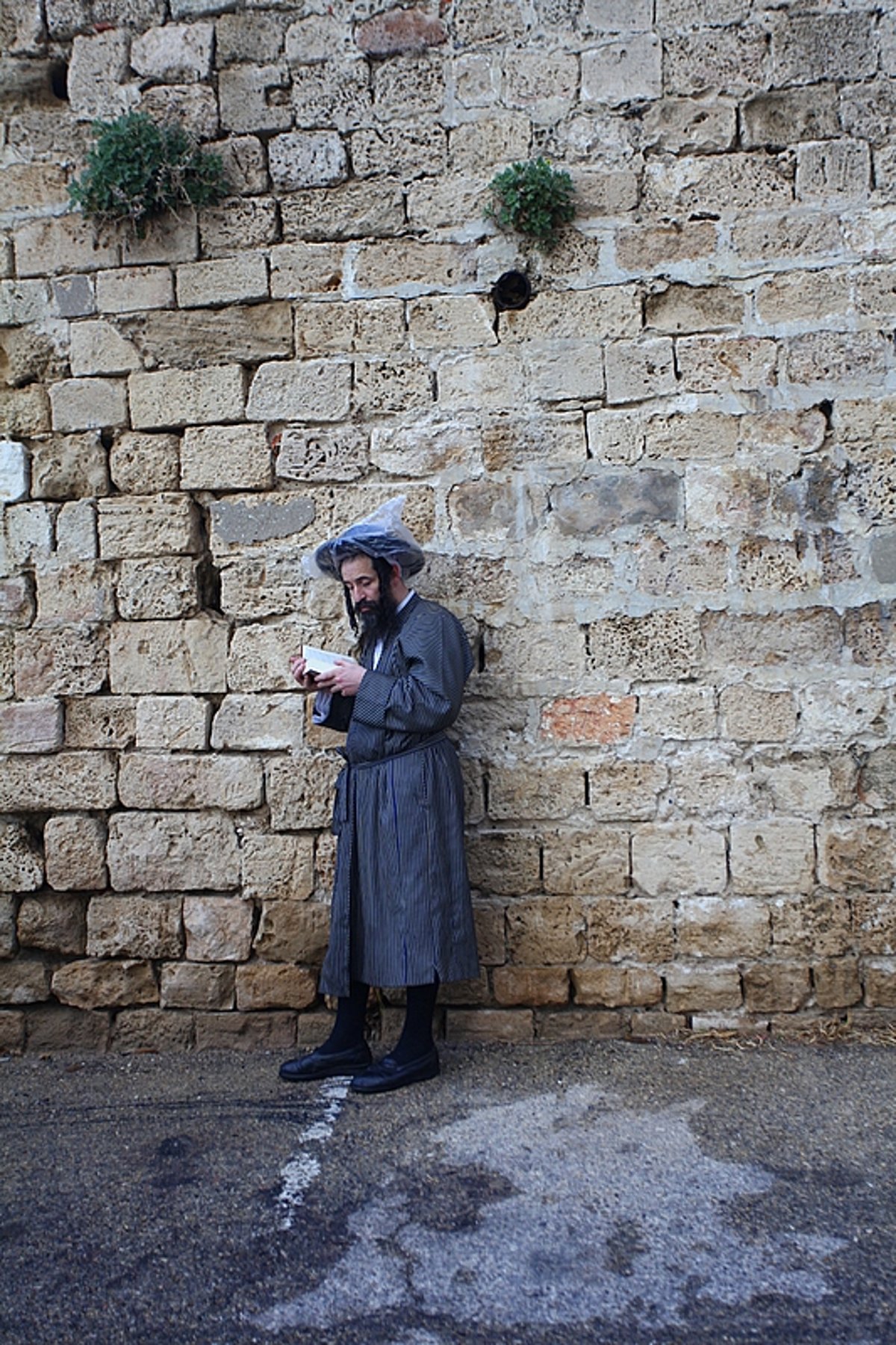 תחת גשם שוטף: מחאה במתחם הקברים של יפו