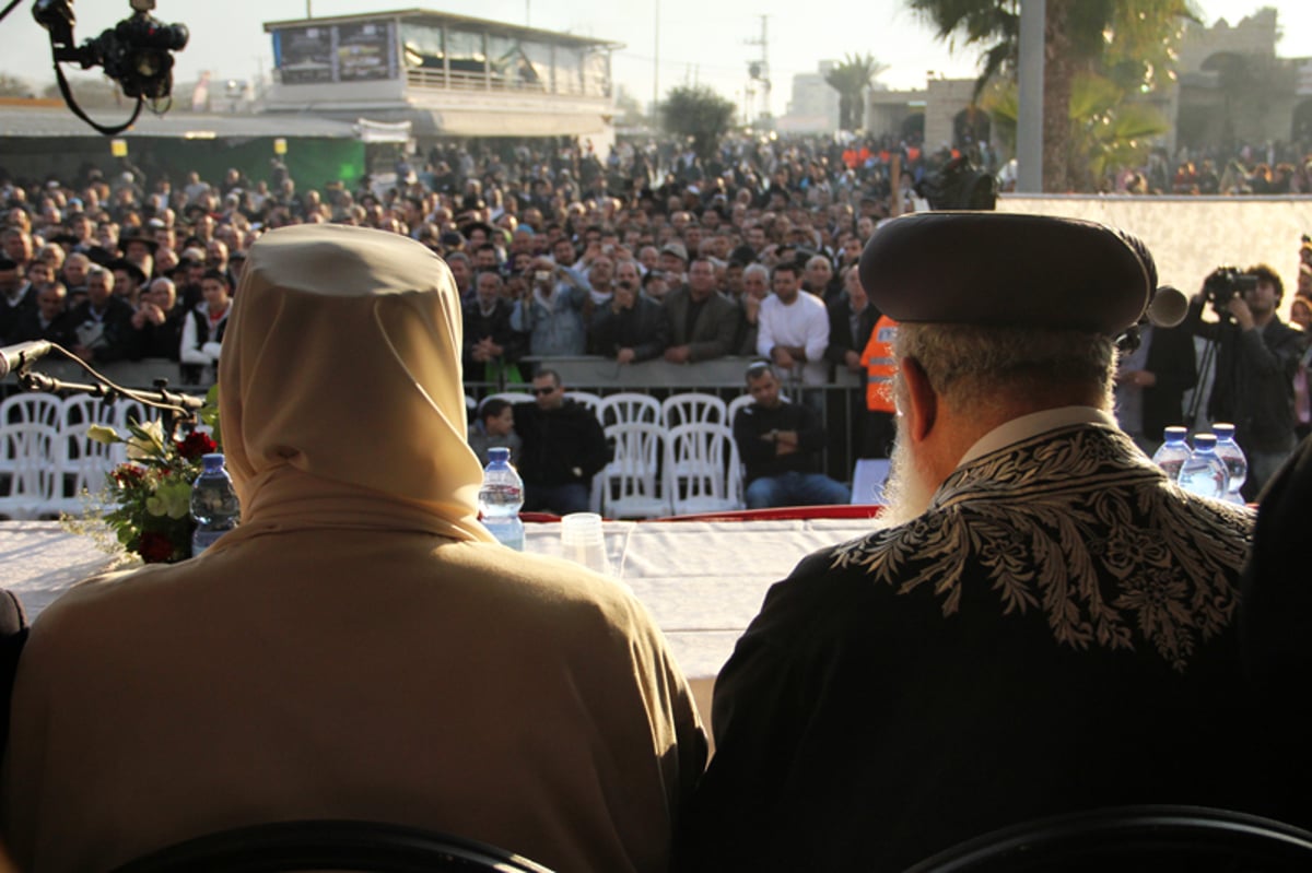 ההילולא בנתיבות הפכה למפגן תמיכה באלי ישי