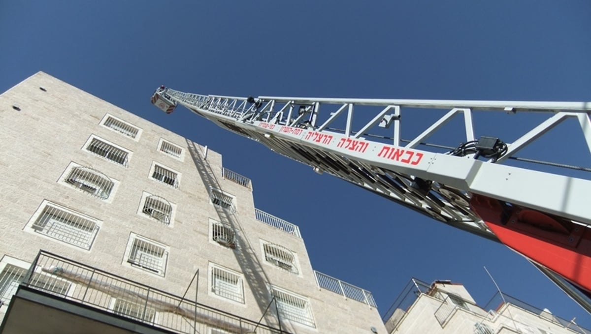 מכבי האש, וסולם הגבהים במאה שערים • צפו בגלריה