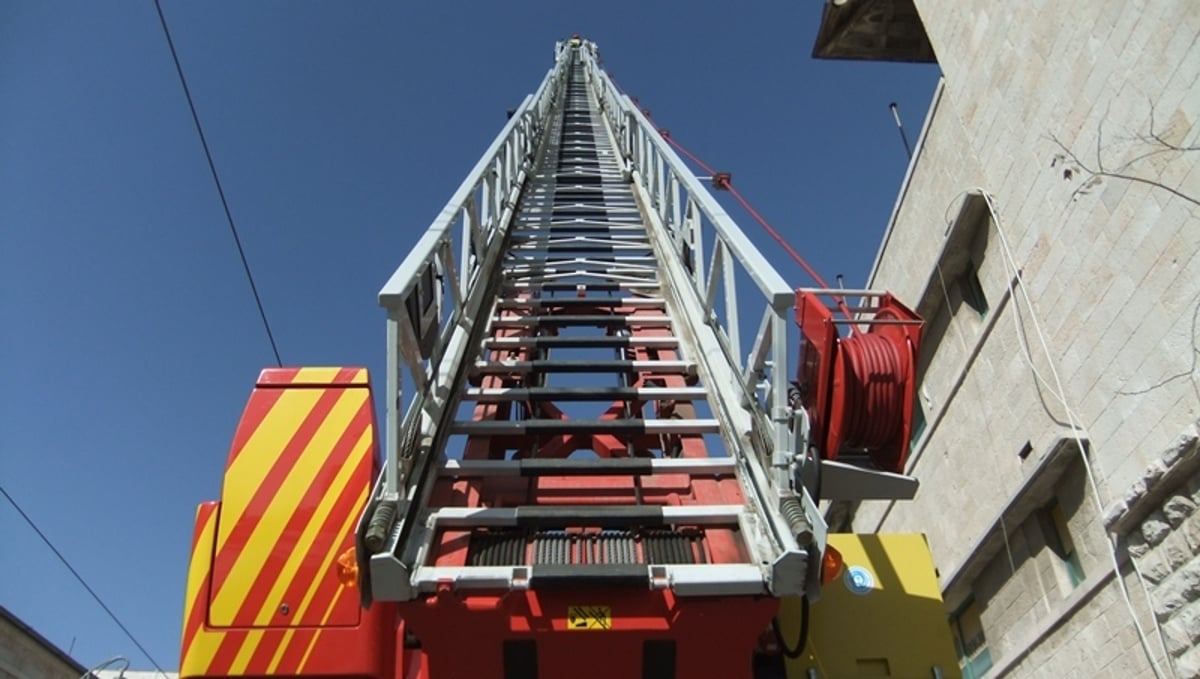 מכבי האש, וסולם הגבהים במאה שערים • צפו בגלריה