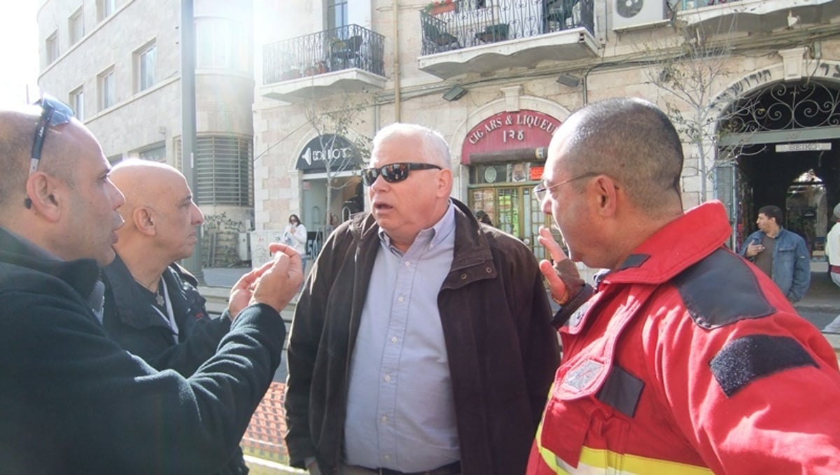 מכבי האש, וסולם הגבהים במאה שערים • צפו בגלריה