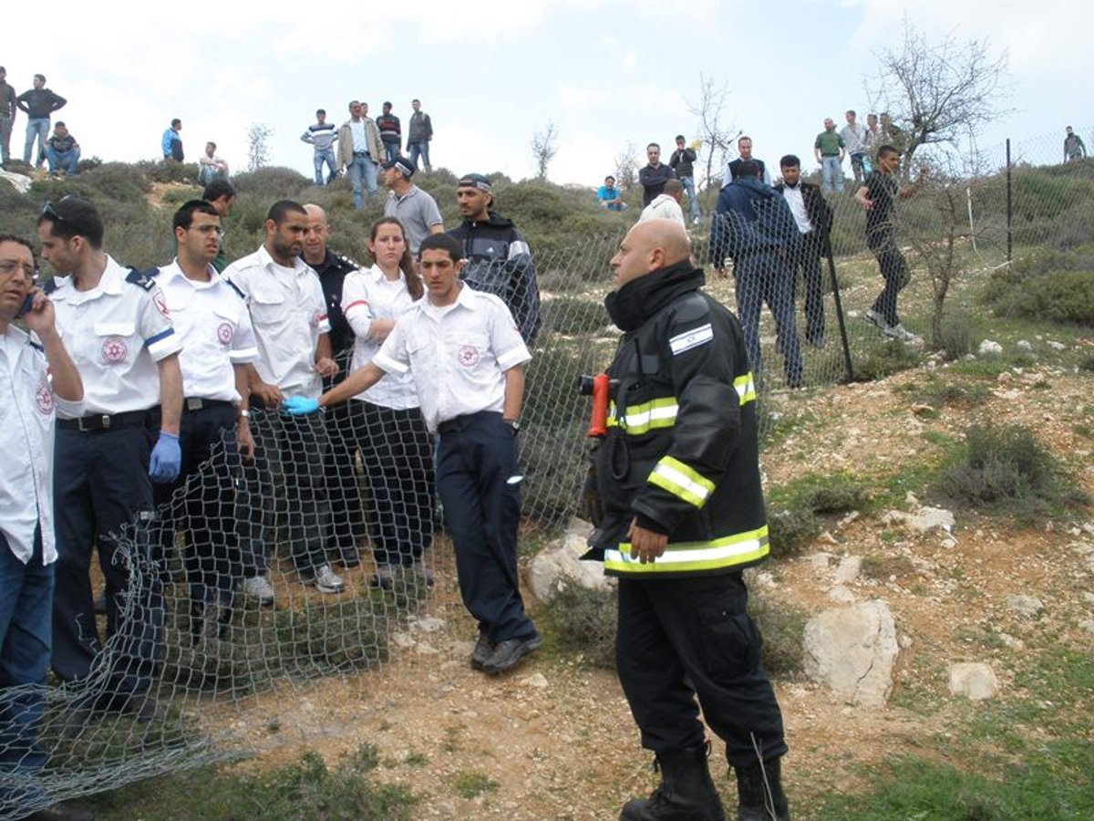 נער בן 15 נפל לבור בעומק 30 מטרים. צפו בתמנות החילוץ