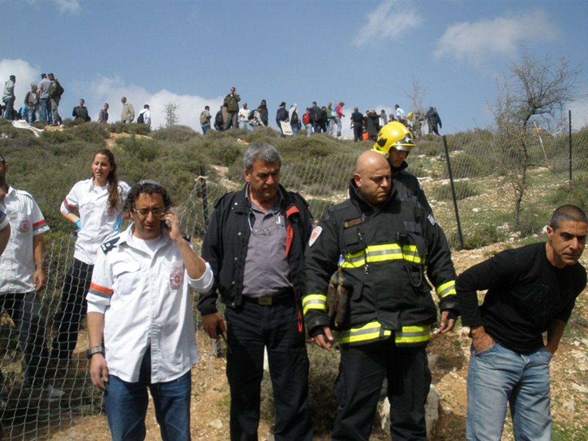 נער בן 15 נפל לבור בעומק 30 מטרים. צפו בתמנות החילוץ