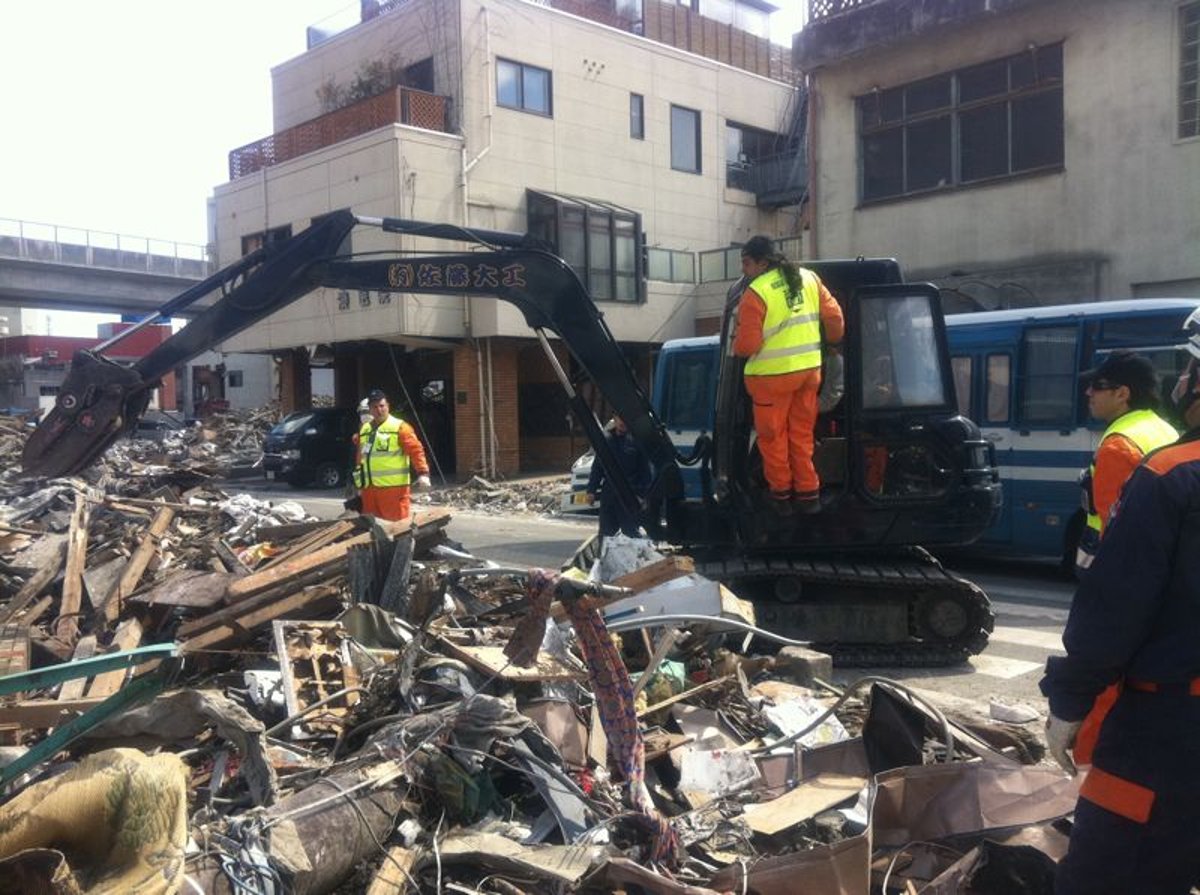 מרחק דקות מאסון גרעיני: זק"א במסע חילוץ והצלה ברחבי יפן